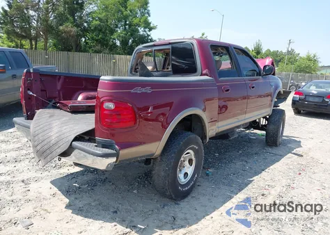 2003 Ford F-150 Lariat/Xlt from USA, damaged, VIN 1FTRW08L63KA54240